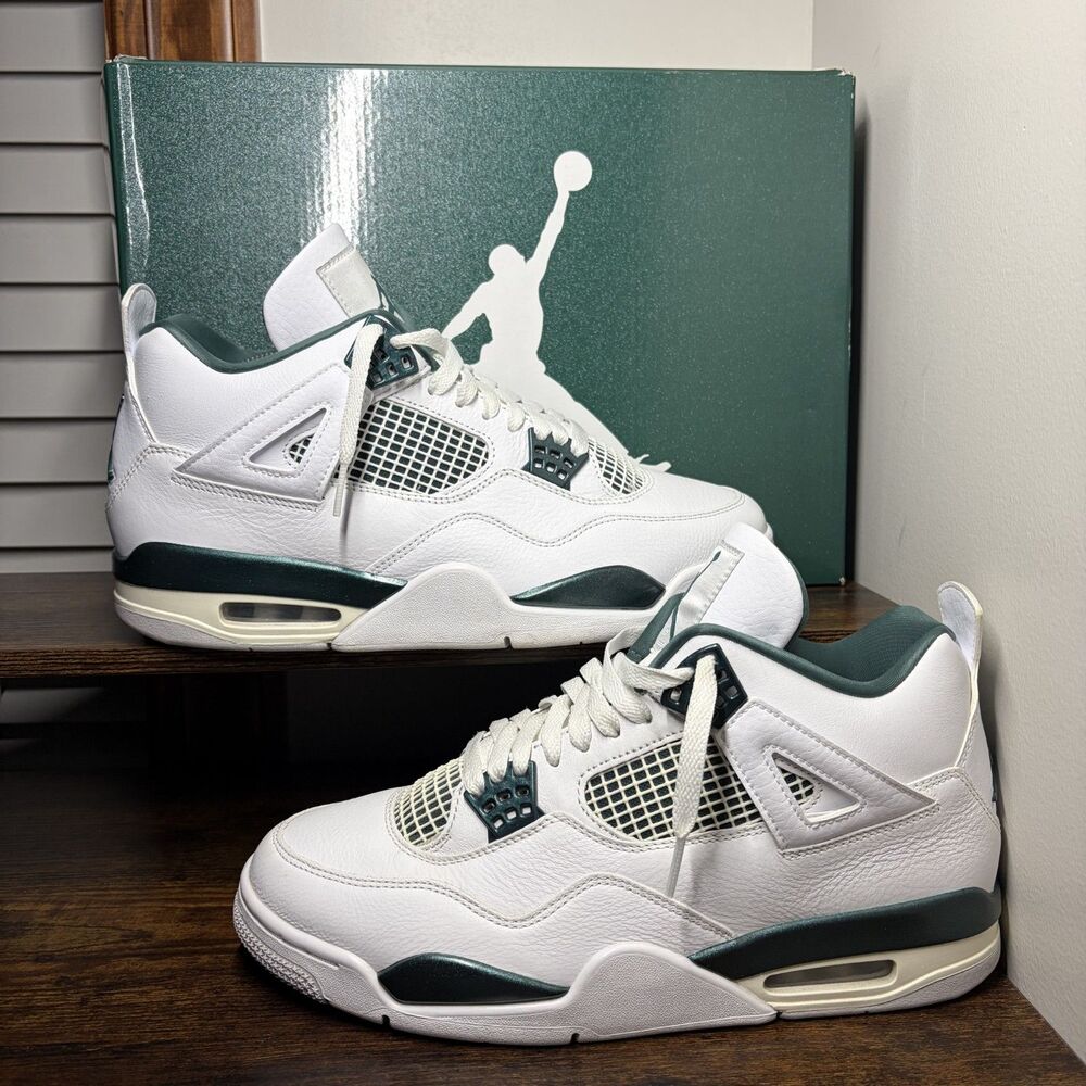 Size 10 - Air Jordan 4 Retro Oxidized Green